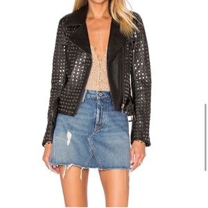 GRLFRND REVOLVE Eva Denim Skirt